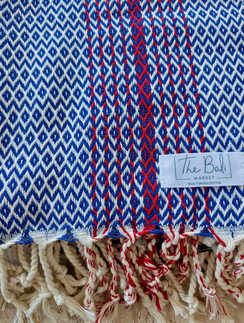 Redline Towel Collection - Understated Elegance & Superior Quality - Turkish Cotton Beach Towel - The Bali Market